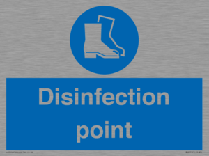Disinfection point